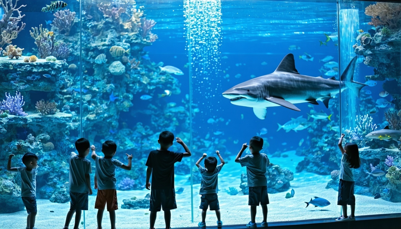 Interactive marine animal experiences at Aquaventure World Dubai
